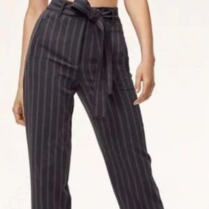 Aritzia Wilfred Tie Front Pant
